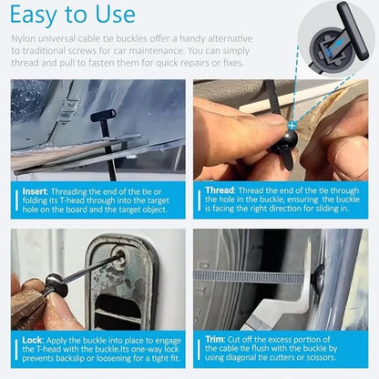 Nylon Universal Cable Tie Buckle
