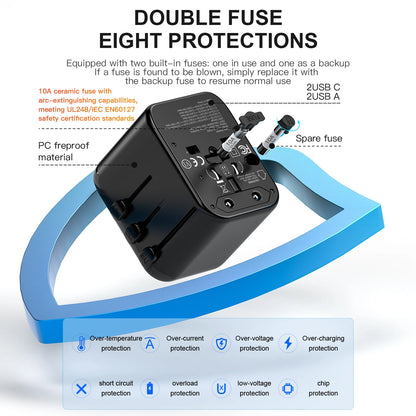 Multifunctional Travel Charger Converter