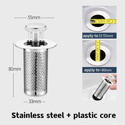 Expandable Sink Drain Plug