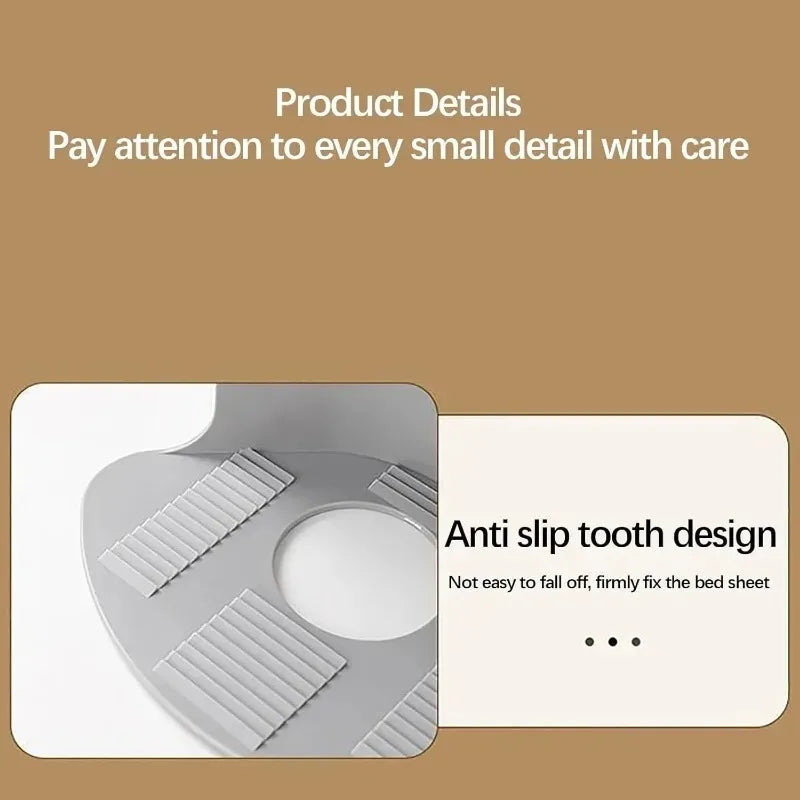 Bed Sheet Grippers 4 PCS Non-slip Sheet Holders
