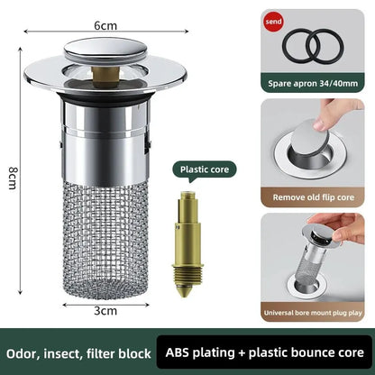 Expandable Sink Drain Plug
