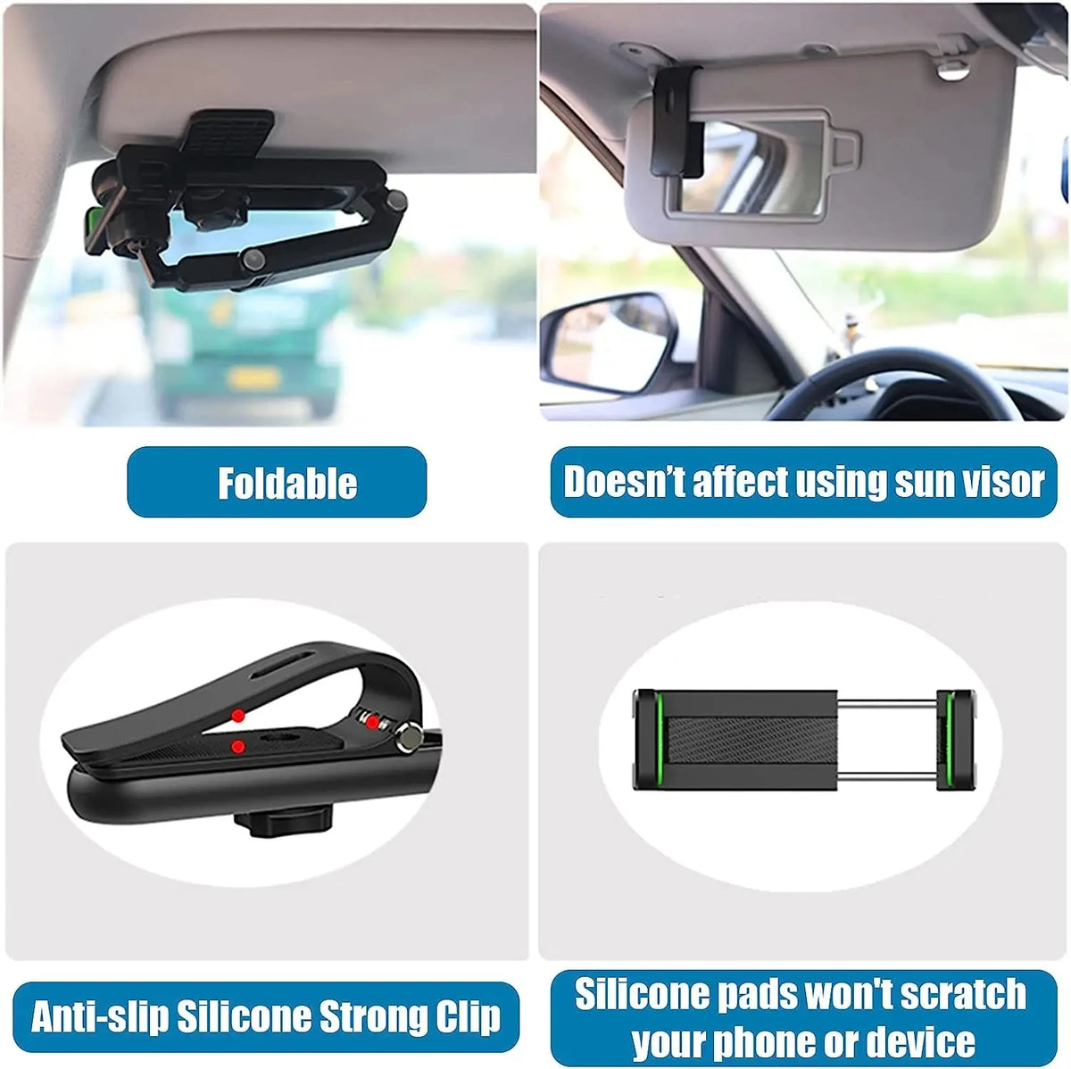 New Rotatable and Retractable Car Phone Holder