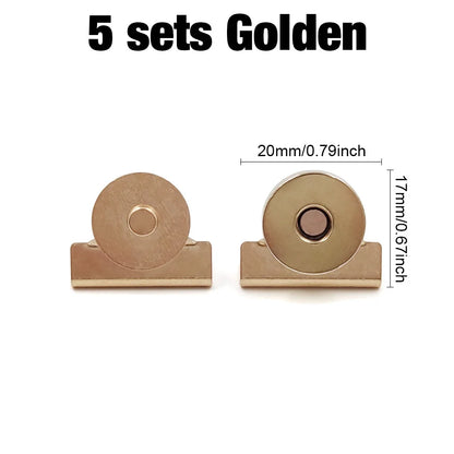 Seamless Magnetic Buckle Clasp for Bags, Clothing and DIY Crafts