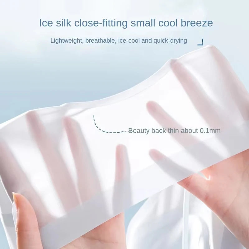 Ultra-thin Seamless Ice Silk Comfortable Bra