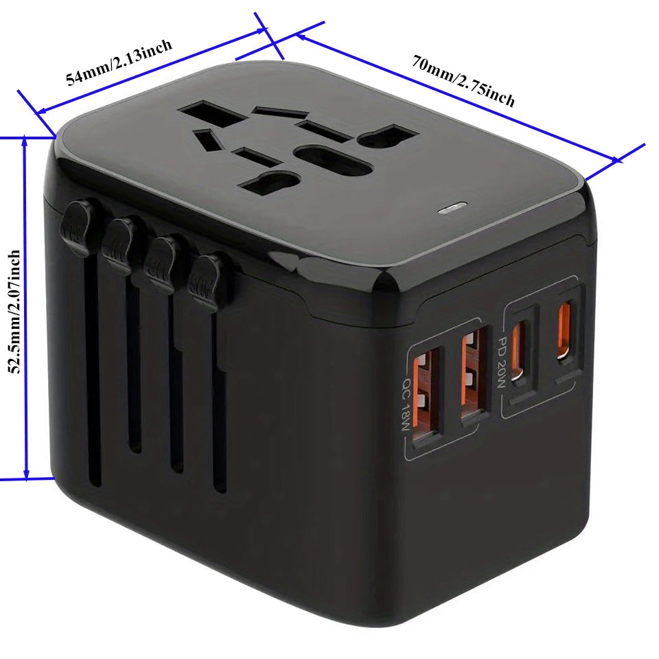 Multifunctional Travel Charger Converter