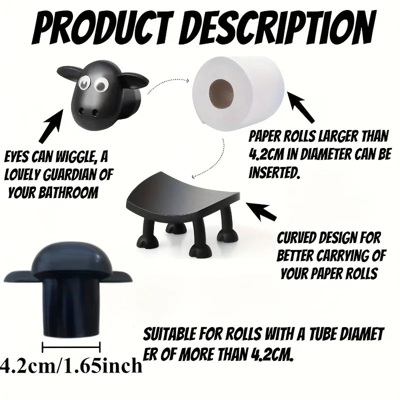 Sheep Toilet Roll Holder