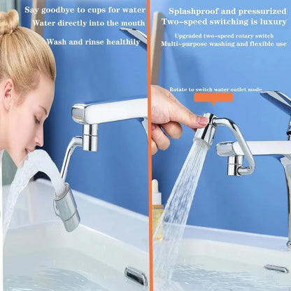 360° Rotatable Faucet Aerator Extension