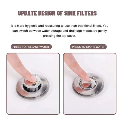 Expandable Sink Drain Plug