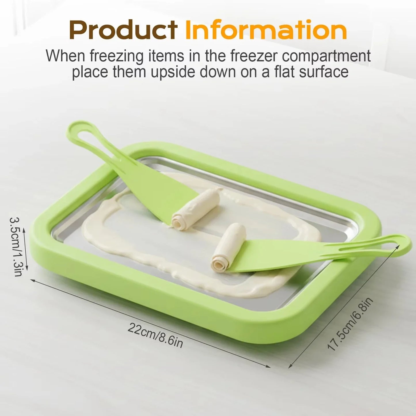 🍦 Rolled Ice Cream Maker Kit
