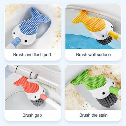 Toilet Brush 360° Degree Cleaning Brush