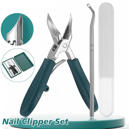 Eagle Beak Angled Nail Clippers 3-Piece Set