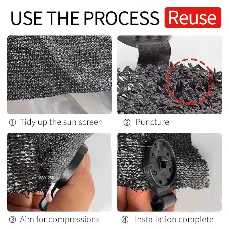 Shade Cloth Heavy Duty Lock Grip