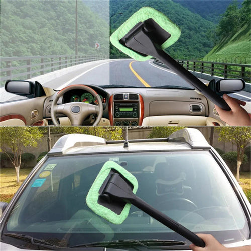 Microfiber Car Window Cleaner Brush