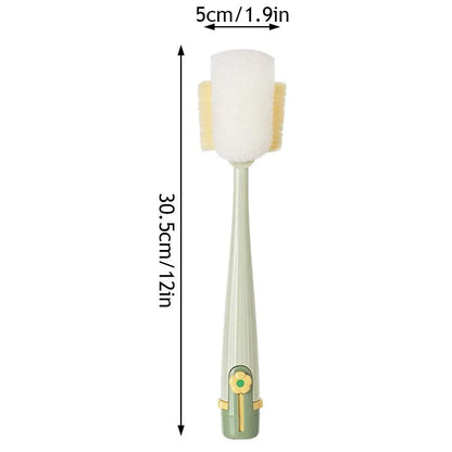 Multifunctional 5-in-1 Bottle Cleaning Brush