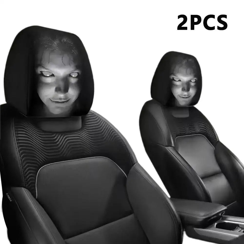 Car Headrest Funny Cover