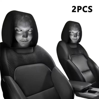 Car Headrest Funny Cover
