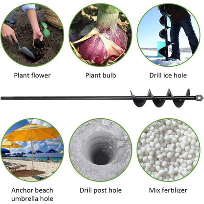 Garden Spiral Hole Drill Planter
