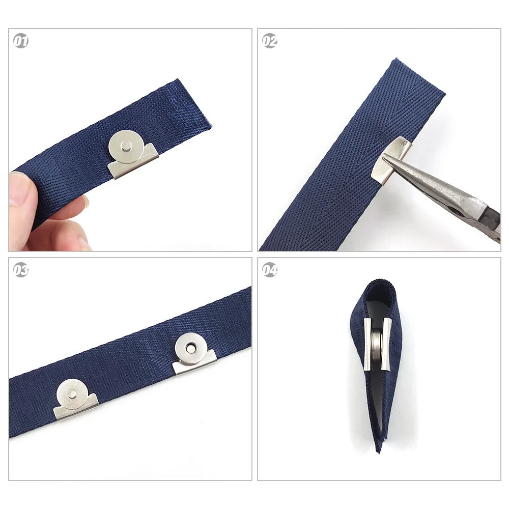Seamless Magnetic Buckle Clasp for Bags, Clothing and DIY Crafts