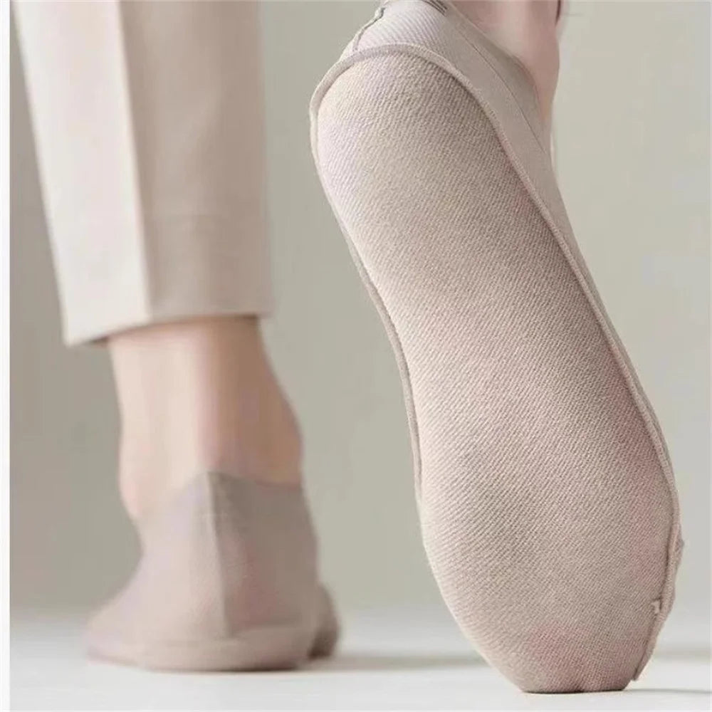 3-Pair Invisible Grip Socks Pack