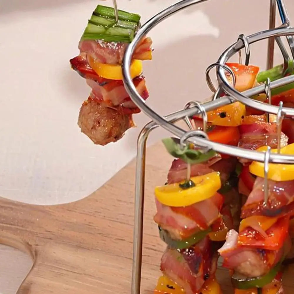 Vertical Barbecue Grill For Grilling Skewers