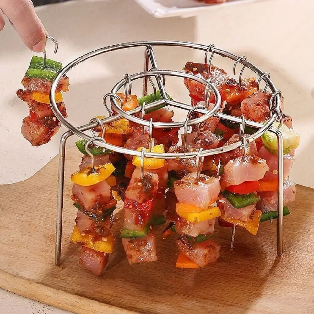Vertical Barbecue Grill For Grilling Skewers
