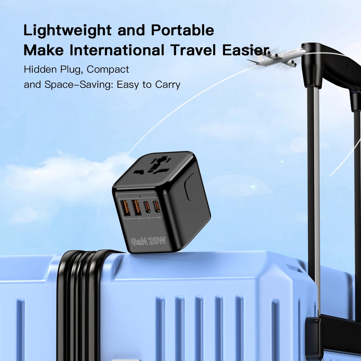 Multifunctional Travel Charger Converter