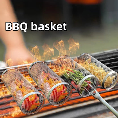Rolling Grilling Basket