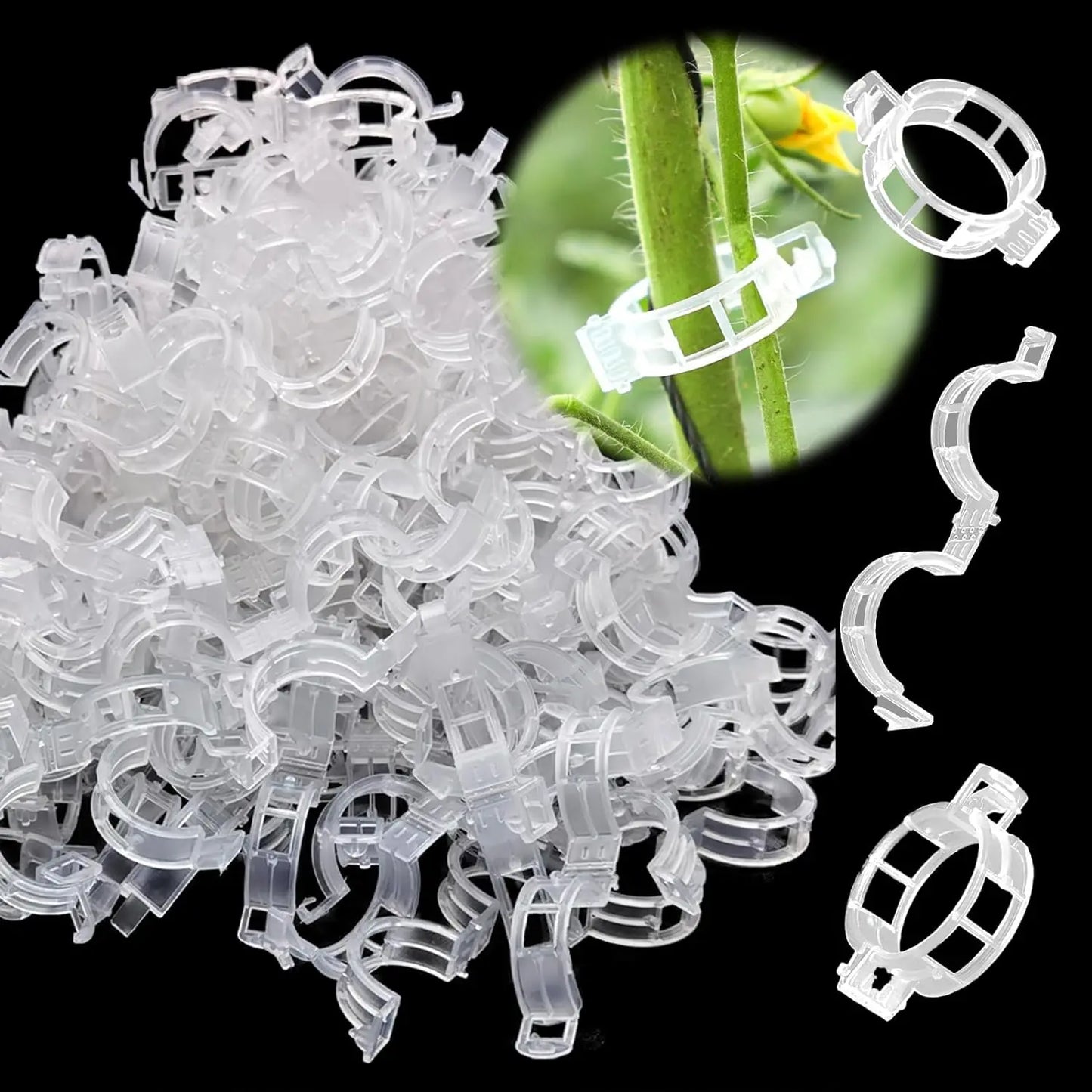 Tomato Clips Plastic Trellis Clips