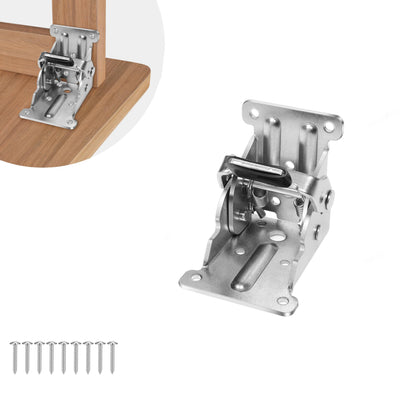 90 Degrees Self-locking Folding Hinge Anti-corrosion Invisible Connector