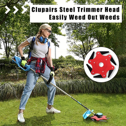 Universal 6-Steel Razors Trimmer Head