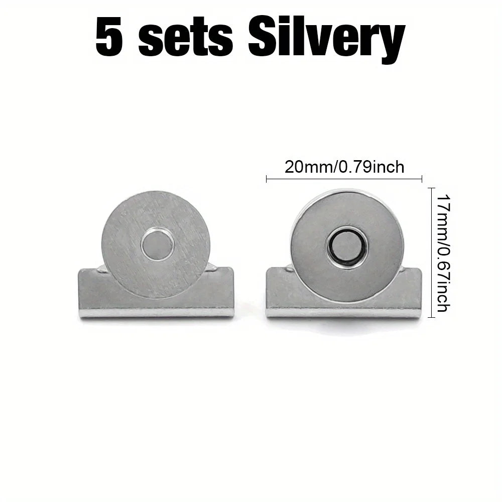 Seamless Magnetic Buckle Clasp for Bags, Clothing and DIY Crafts