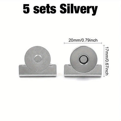 Seamless Magnetic Buckle Clasp for Bags, Clothing and DIY Crafts