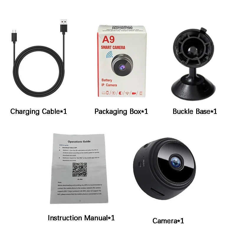 Mini Camera 1080P High Definition Wireless Remote Viewing Micro