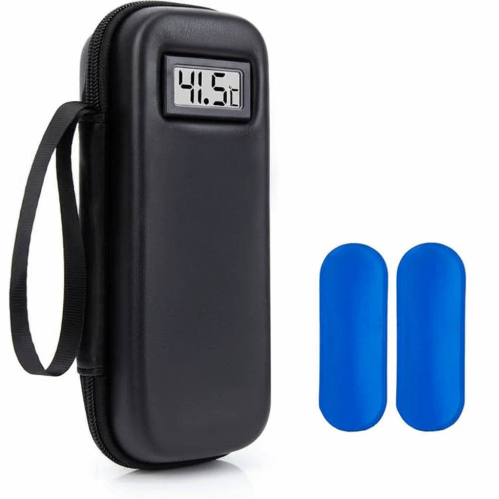 Insulin Cooler Travel Case with Temperature Display