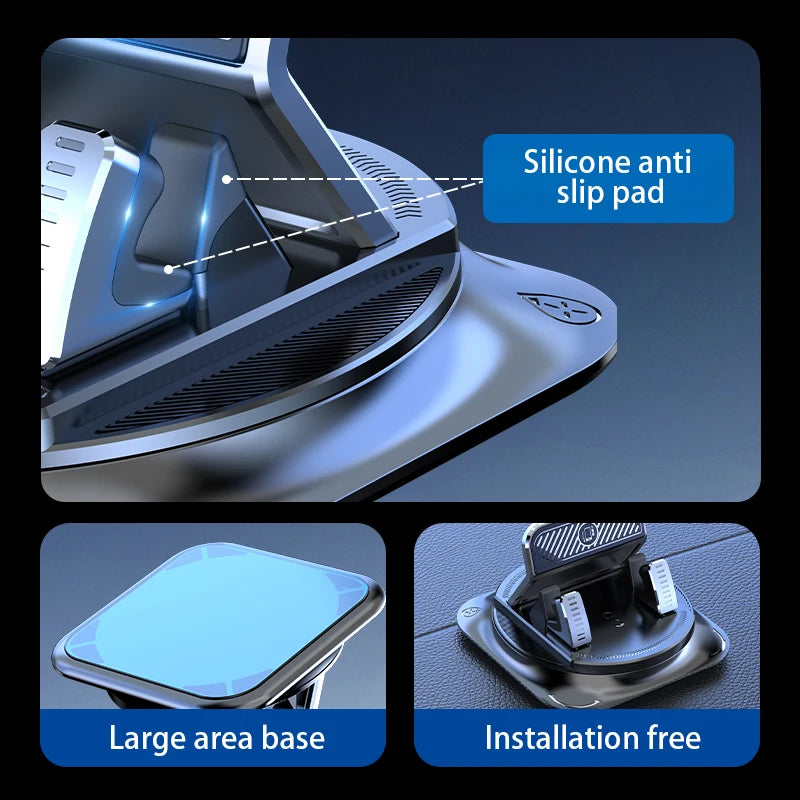 360° Rotating Dashboard Phone Holder