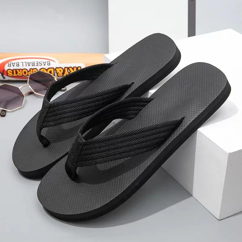 Hidden Print Beach Flops