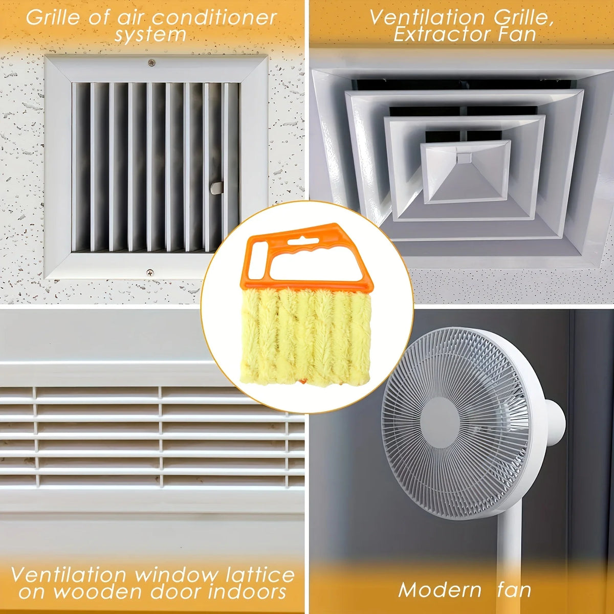 Car & Window Blinds Cleaning Brush