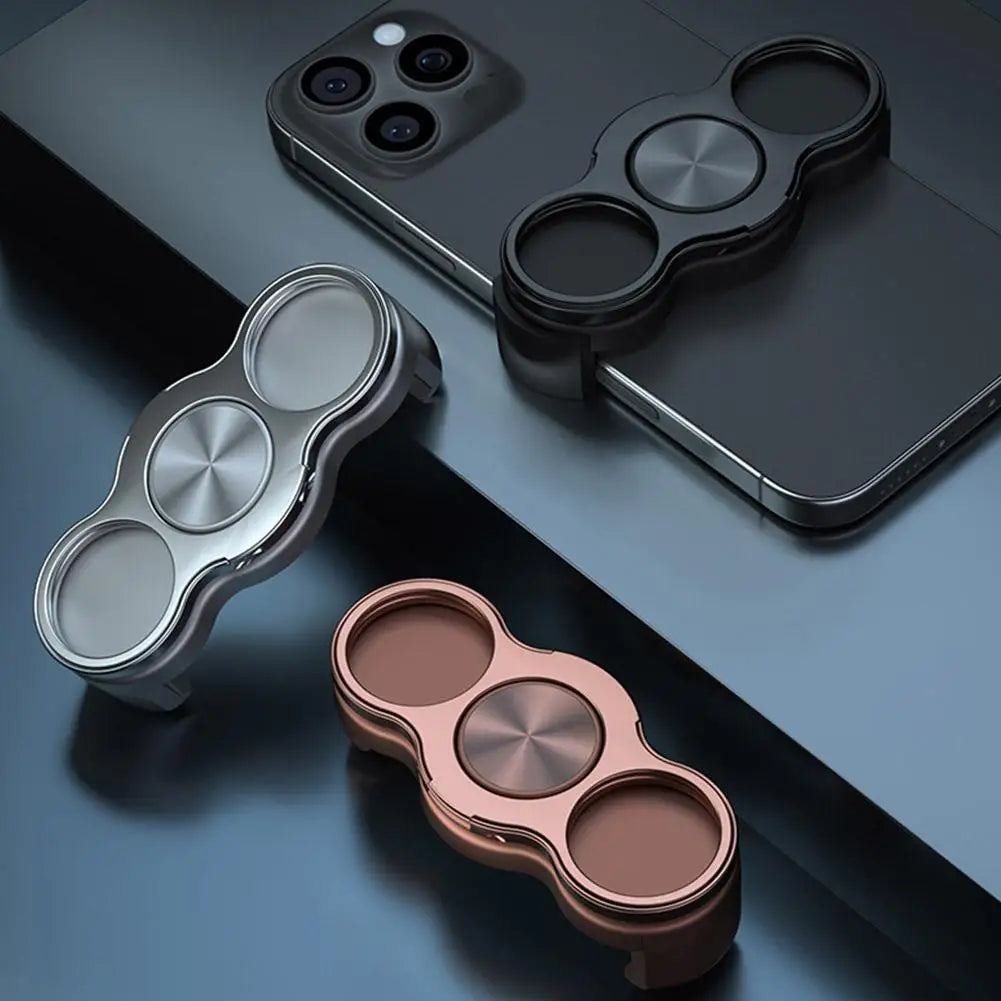 Dual-Ring Three-Finger Back Clip Holder