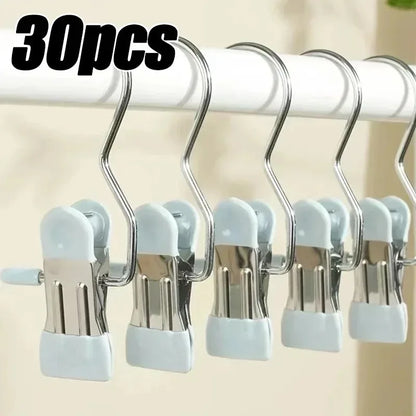 Multifunctional Stainless Steel Clothes Clip Hanger