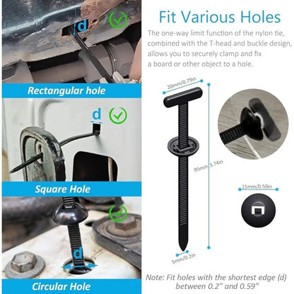 Nylon Universal Cable Tie Buckle
