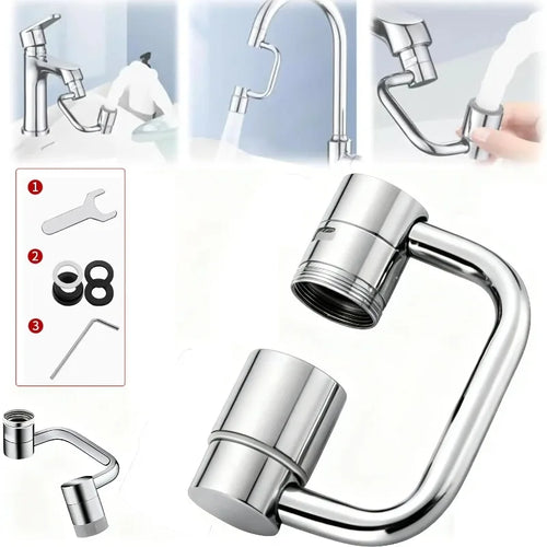 360° Rotatable Faucet Aerator Extension