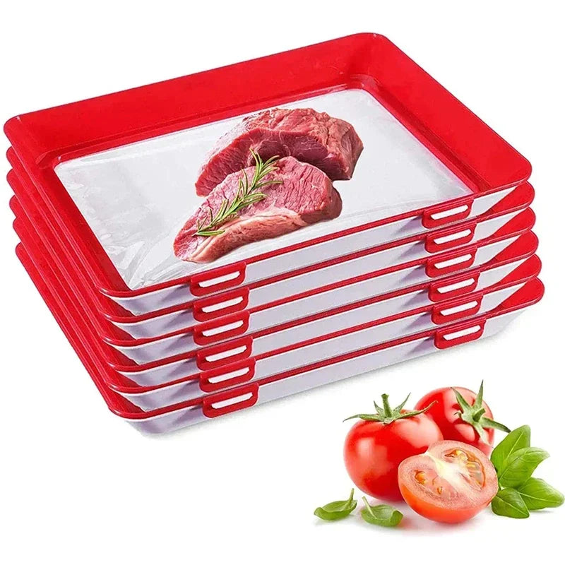 Food-Grade Vacuum Seal Freshness Storage Tray