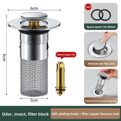 Expandable Sink Drain Plug