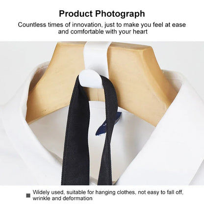 Space-Saving Clothes Hanger Connector Hooks