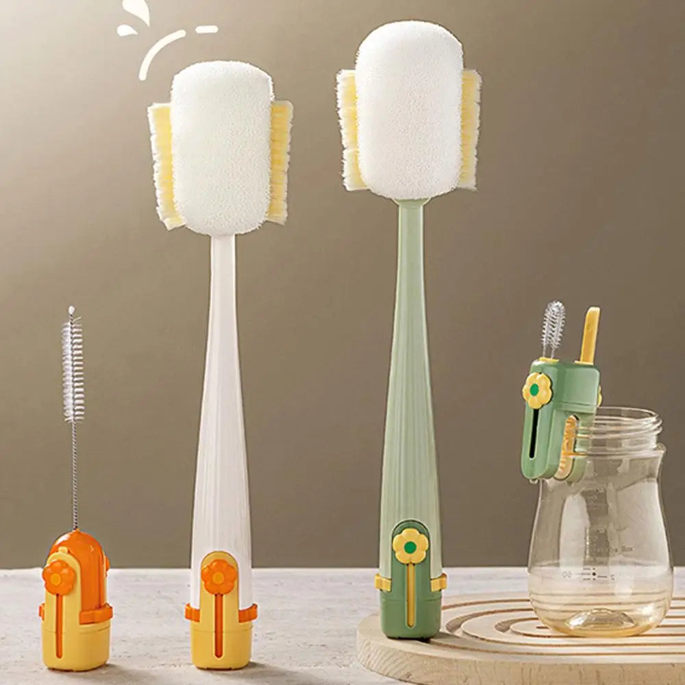 Multifunctional 5-in-1 Bottle Cleaning Brush