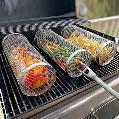Rolling Grilling Basket