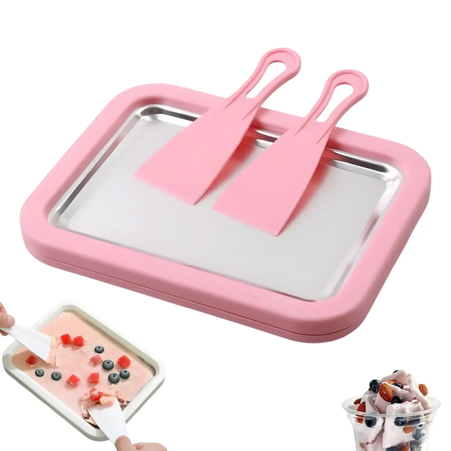 🍦 Rolled Ice Cream Maker Kit