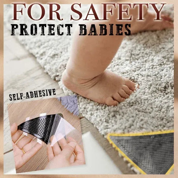Rubber Anti Curling Non Slip Skid Pads