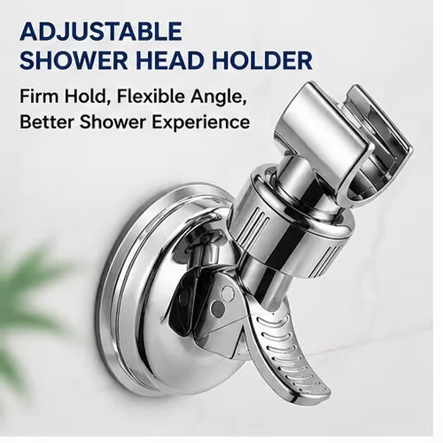 Adjustable Suction Cup Shower Head Holder (No Drill)