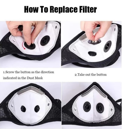 Reusable Carbon Filter Dust Mask